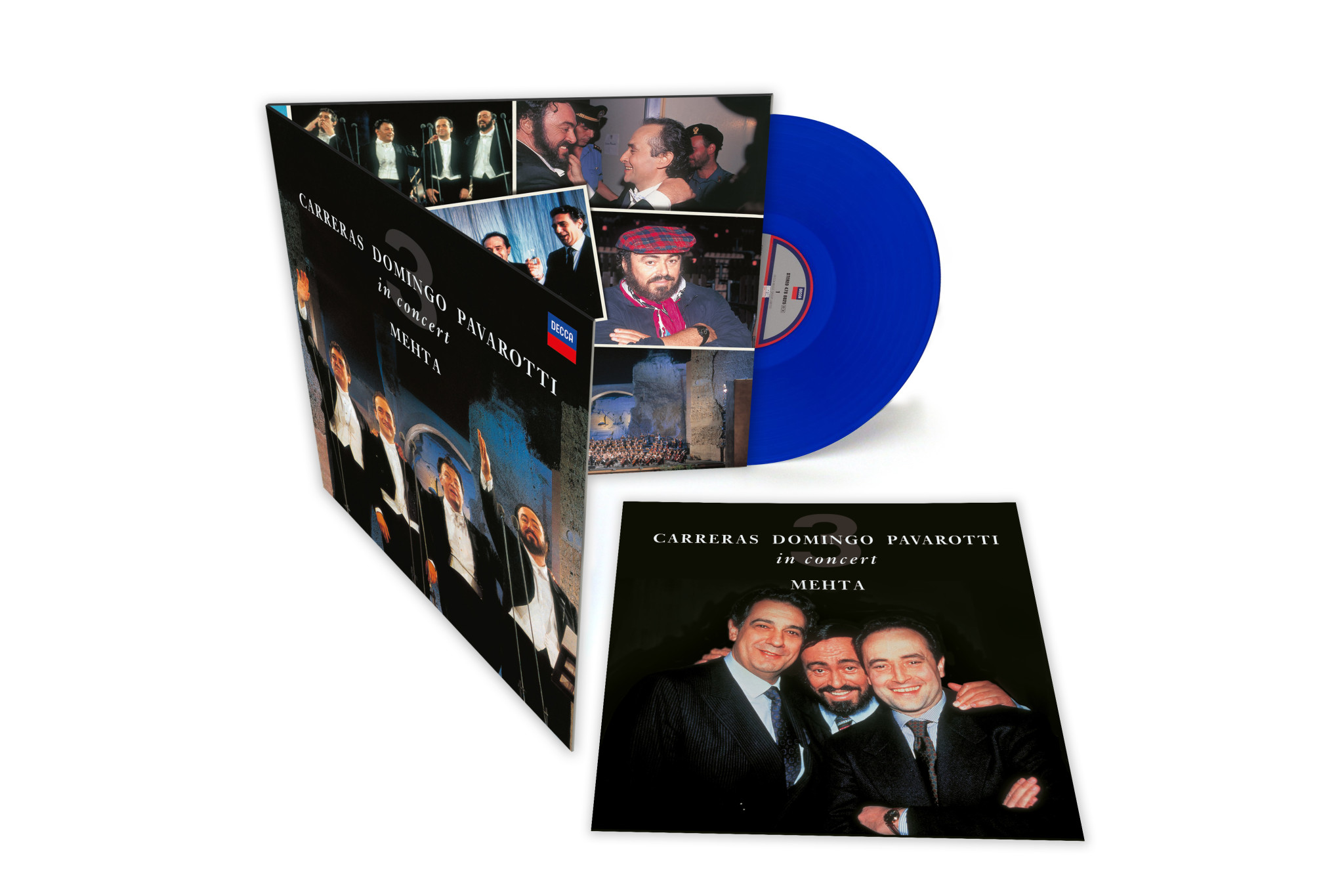 Die Drei Tenöre - blaue Vinyl