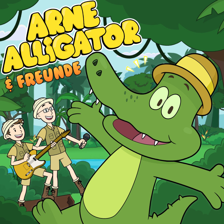 Arne Alligator & Freunde Cover