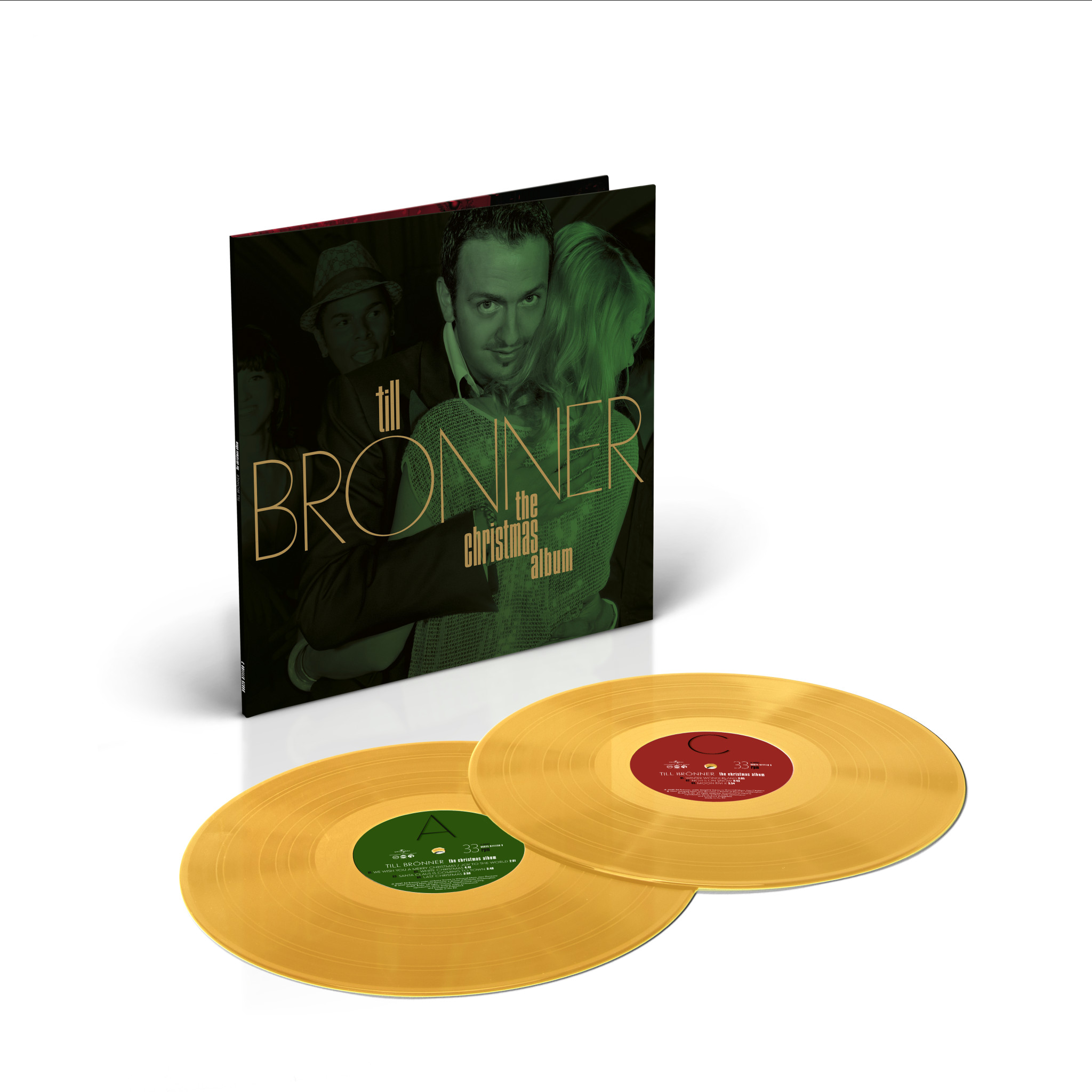 Till Brönner - The Christmas Album (gold Lt. Ed 2LP Packshot)