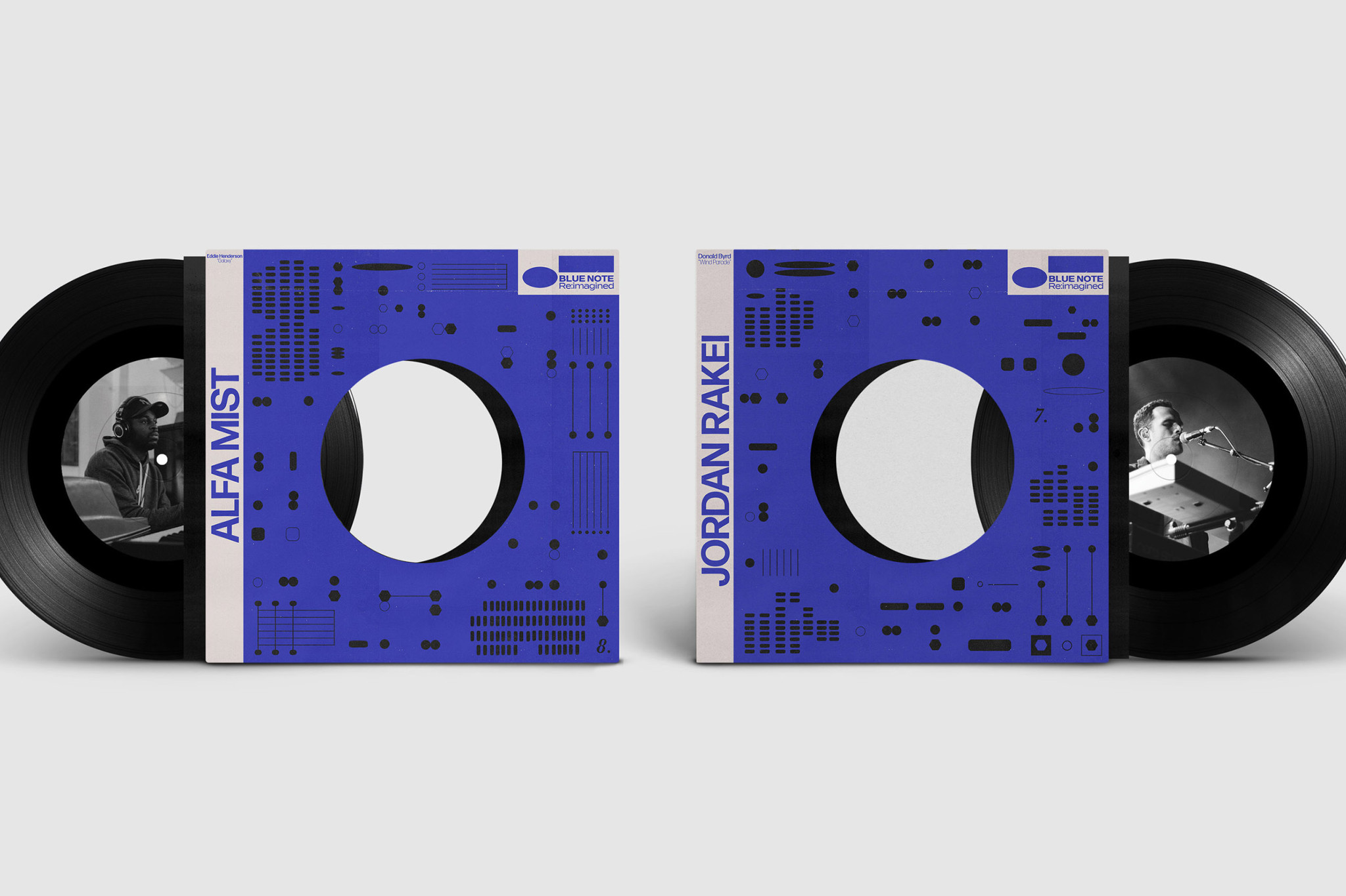 Jordan Rakei / Alfa Mist : "Wind Parade / Galaxy" - Blue Note Re:Imagined 7" Vinyl Single #4