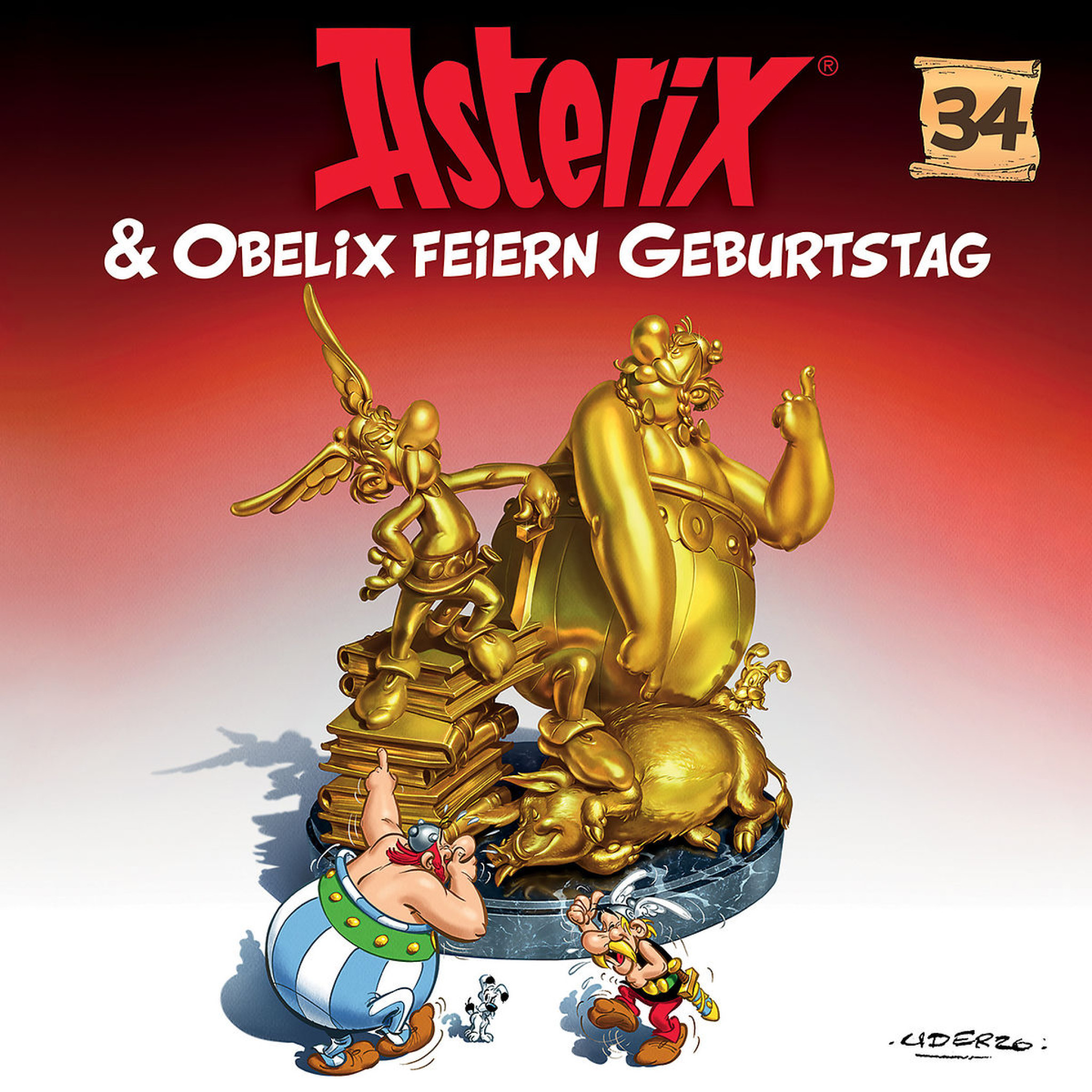 Asterix Folge 34 Cover
