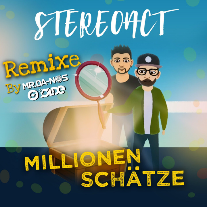 Stereoact - Millionen Schätze (Remixe) - Cover