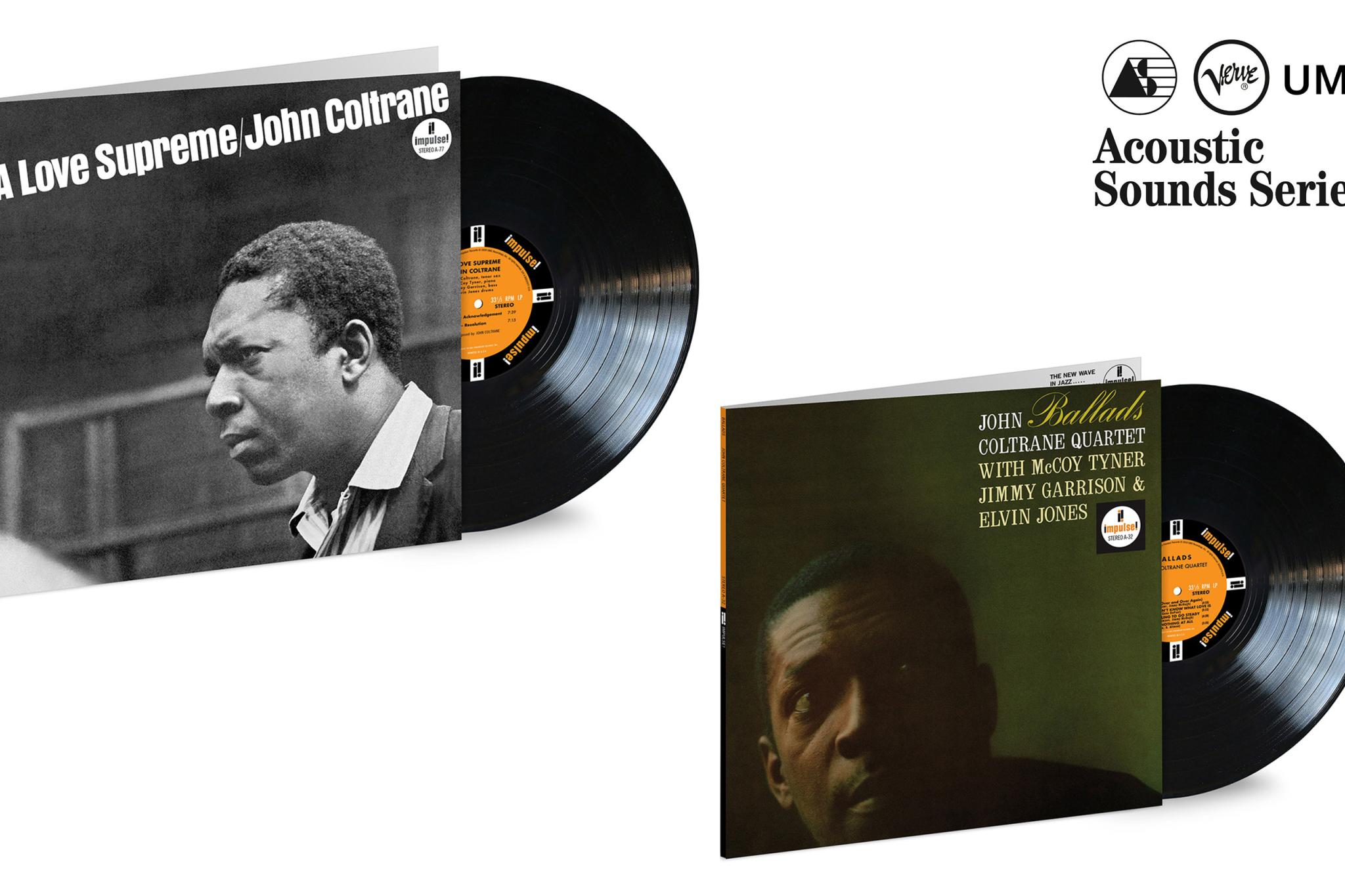JazzEcho-Plattenteller: John Coltrane "Love Supreme" & "Ballads (Acoustic Sounds Series)