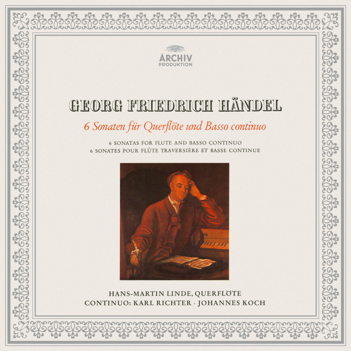 Handel: Flute Sonatas Karl Richter eAlbum Cover