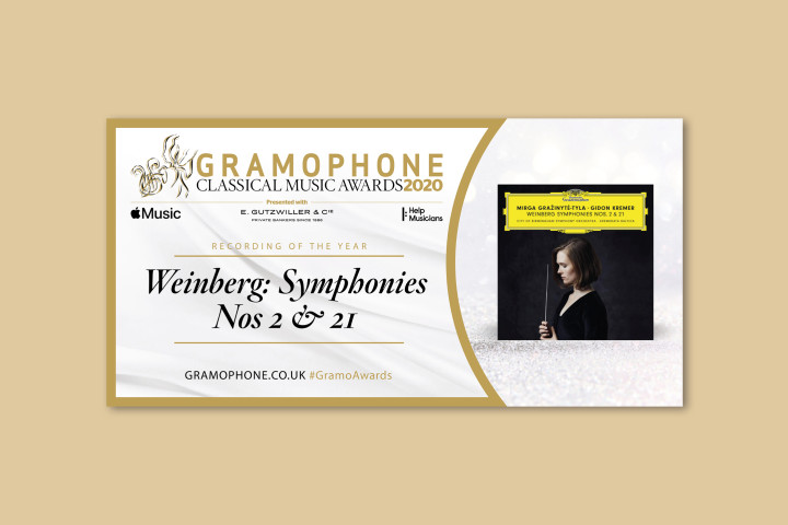 Gramophone Awards 2020 Mirga Gražinytė-Tyla