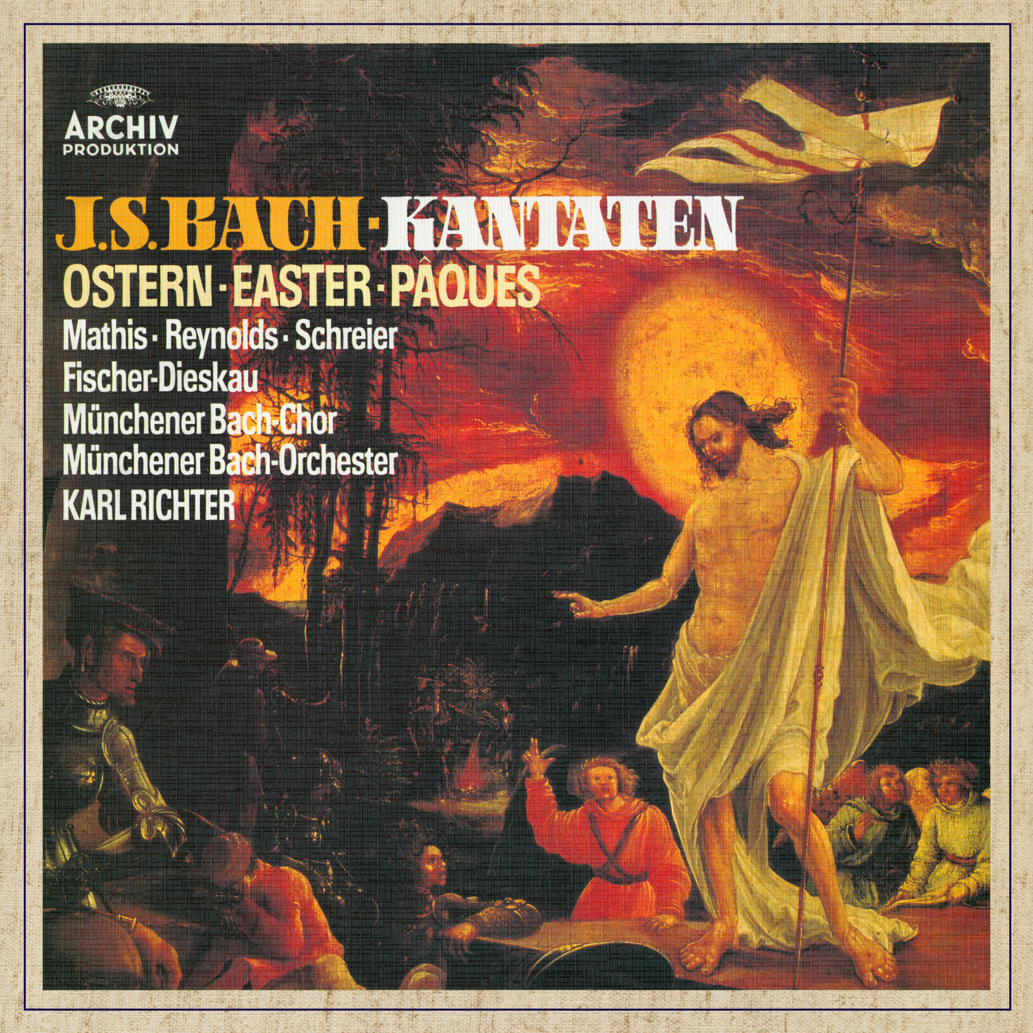 Karl Richter Bach Cantatas for Easter eAlbum Cover
