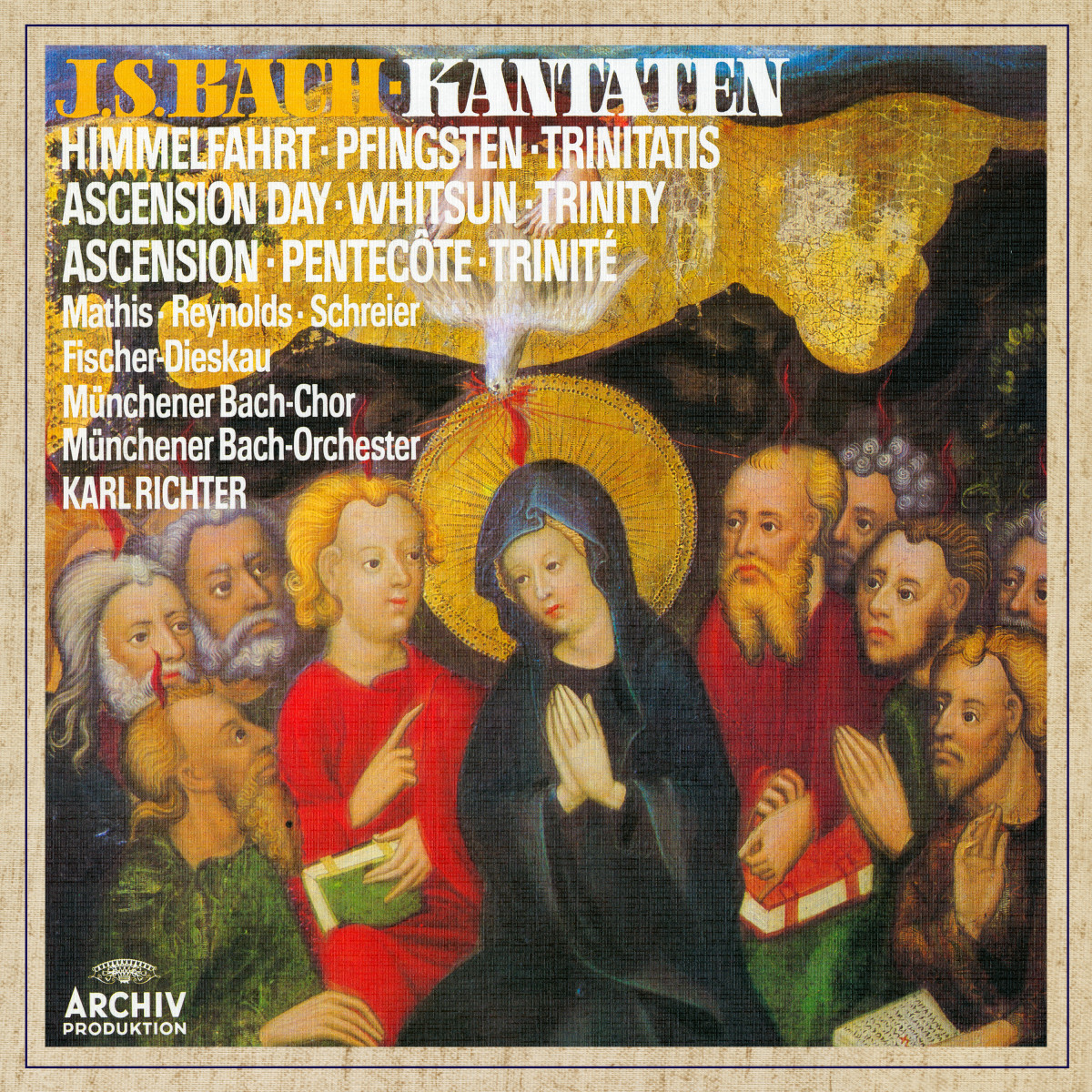 Bach Cantatas Ascension Whitsun Trinity Richter Deutsche Grammophon