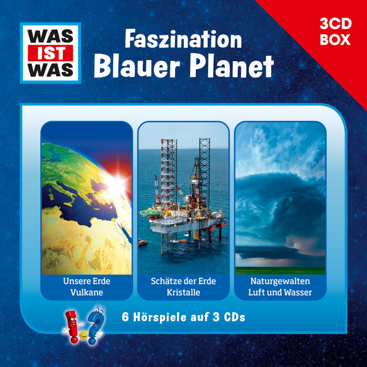 WASISTWAS 3CD BOX Faszination Blauer Planet