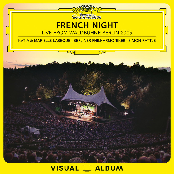 French Night Live From Waldbühne Berlin 2005 Labeque Rattle EV Cover