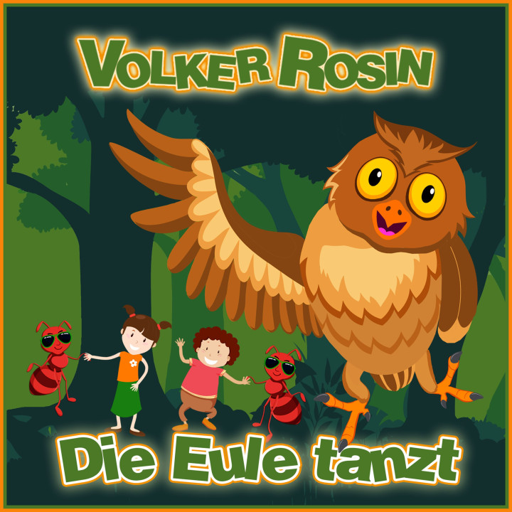 Volker Rosin - Die Eule tanzt - Cover