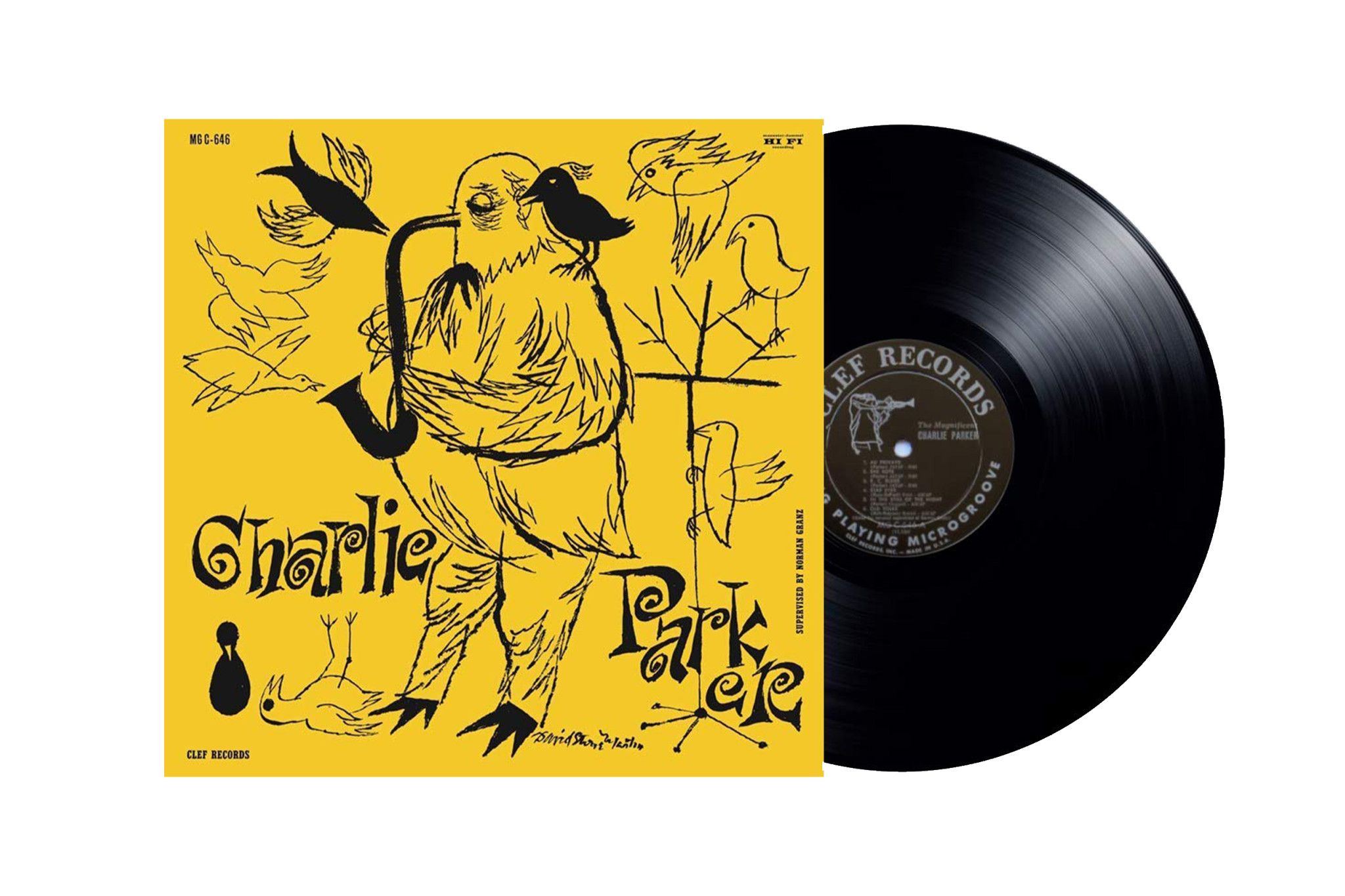 Charlie Parker - The Magnificent Charlie Parker (LP)