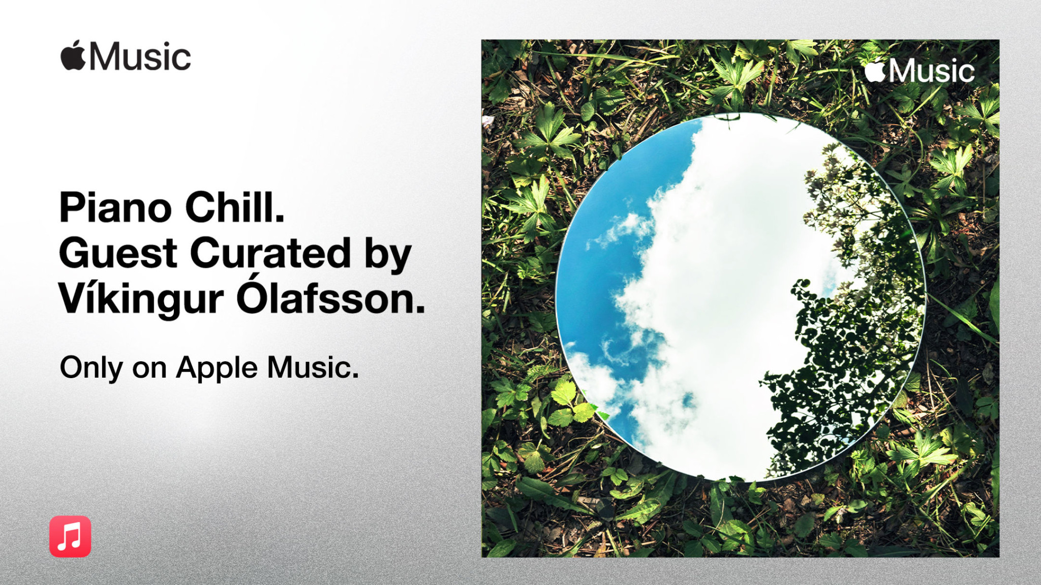 Víkingur Ólafsson guest curates 'Piano Chill' playlist on Apple Music