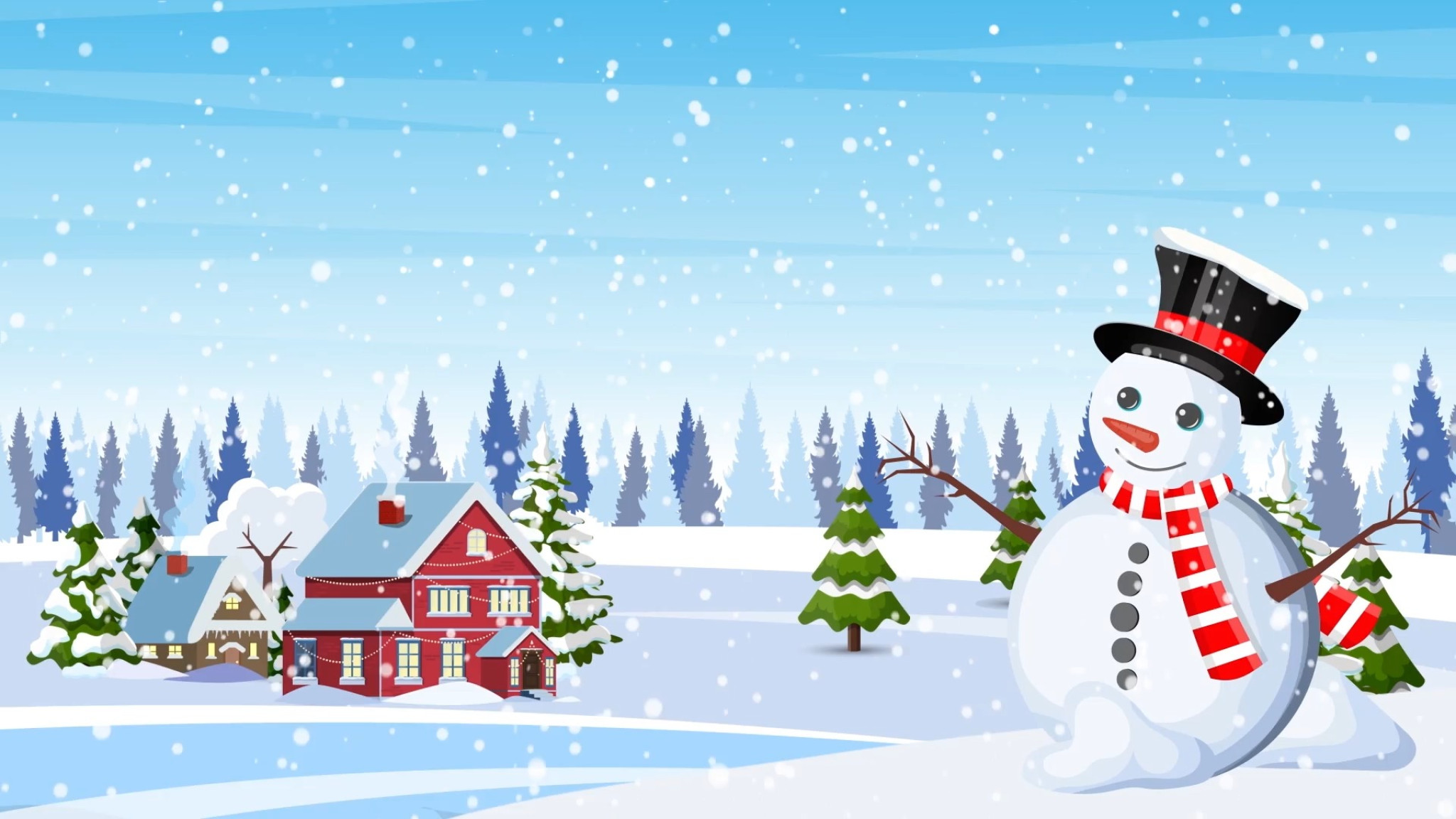 Es schneit -  Lyric Video