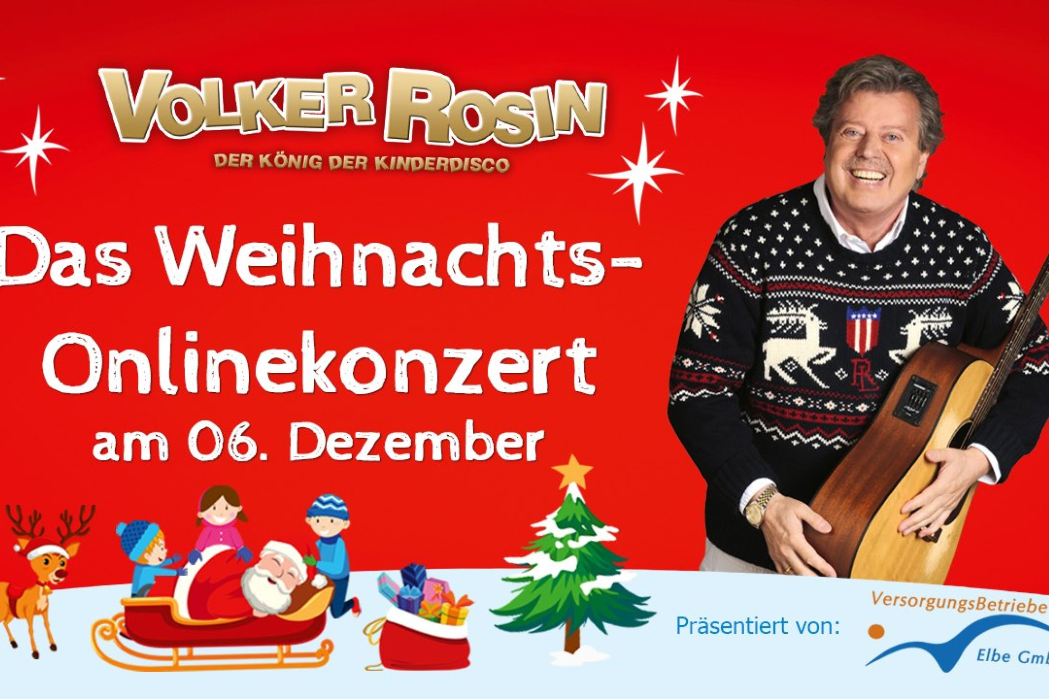 Volker Rosin Online Weihnachtskonzert