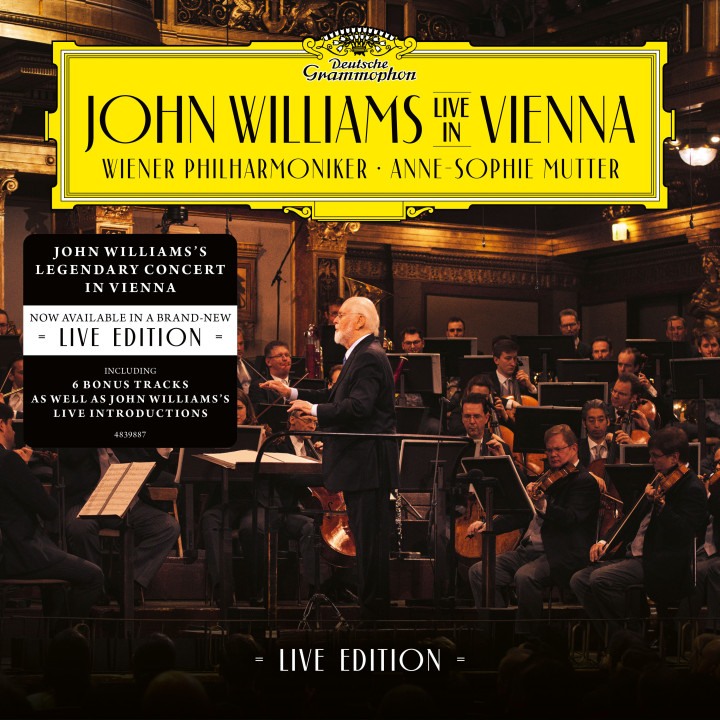 John Williams Live in Vienna / LIVE EDITION with Sticker Cover