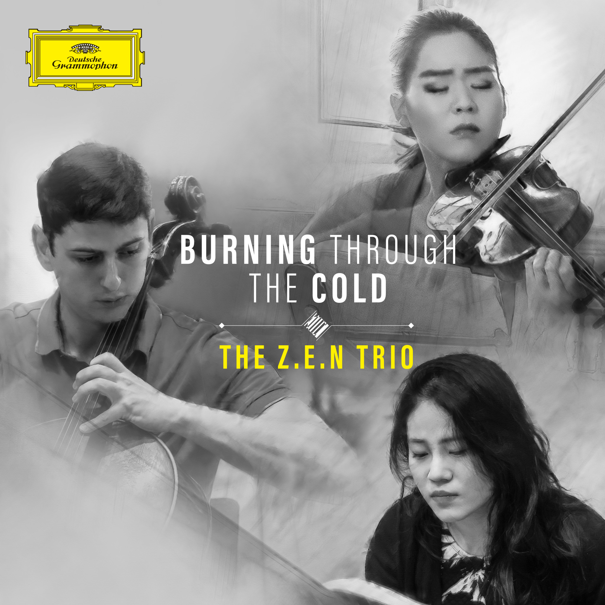 The Z.E.N. Trio - Burning Through The Cold Cover
