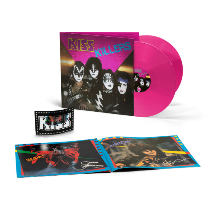 KISS Killers (Ltd. Transparent Pink 2LP - German Version)