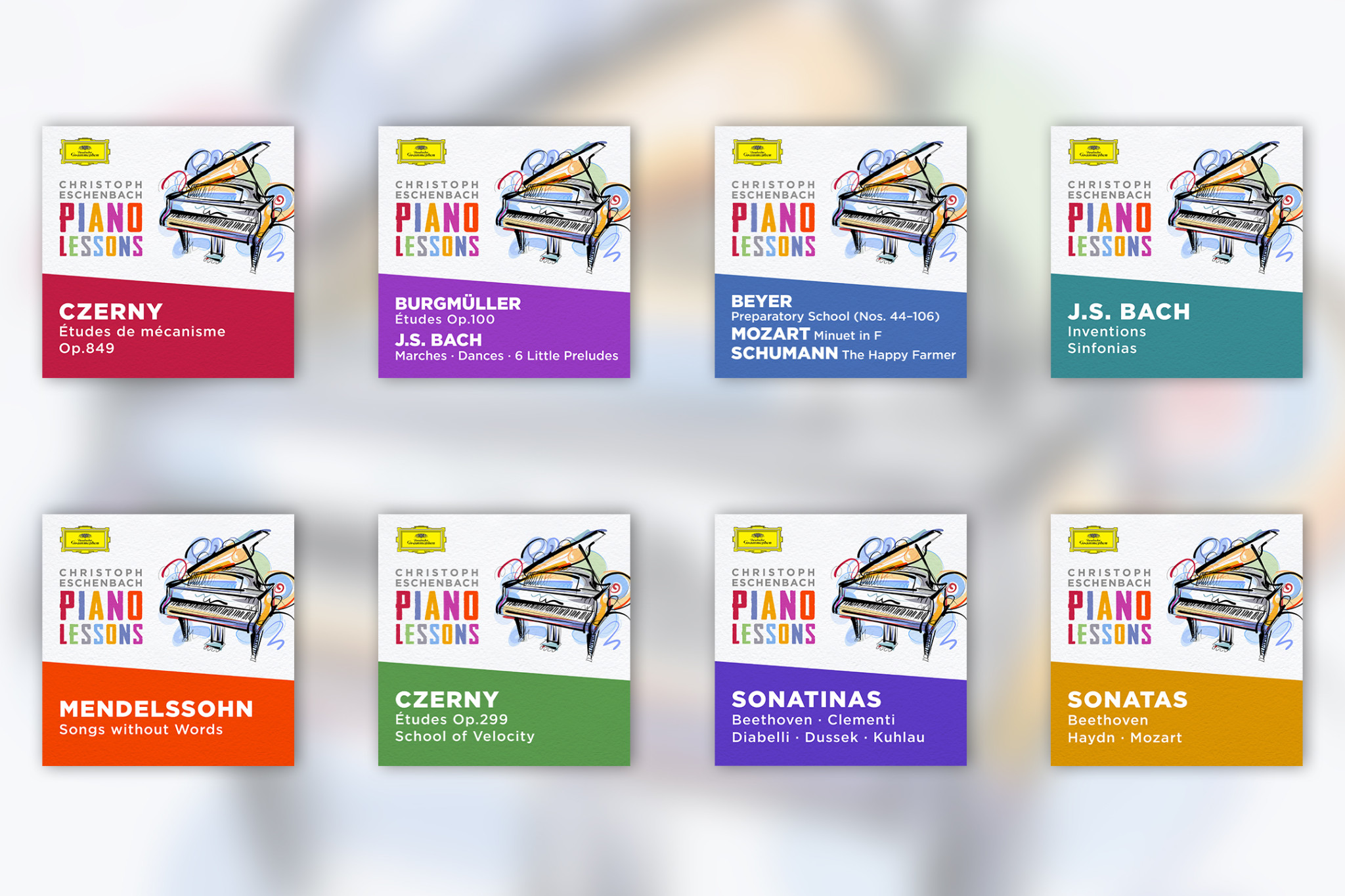 Piano Lessons - Digital Albums