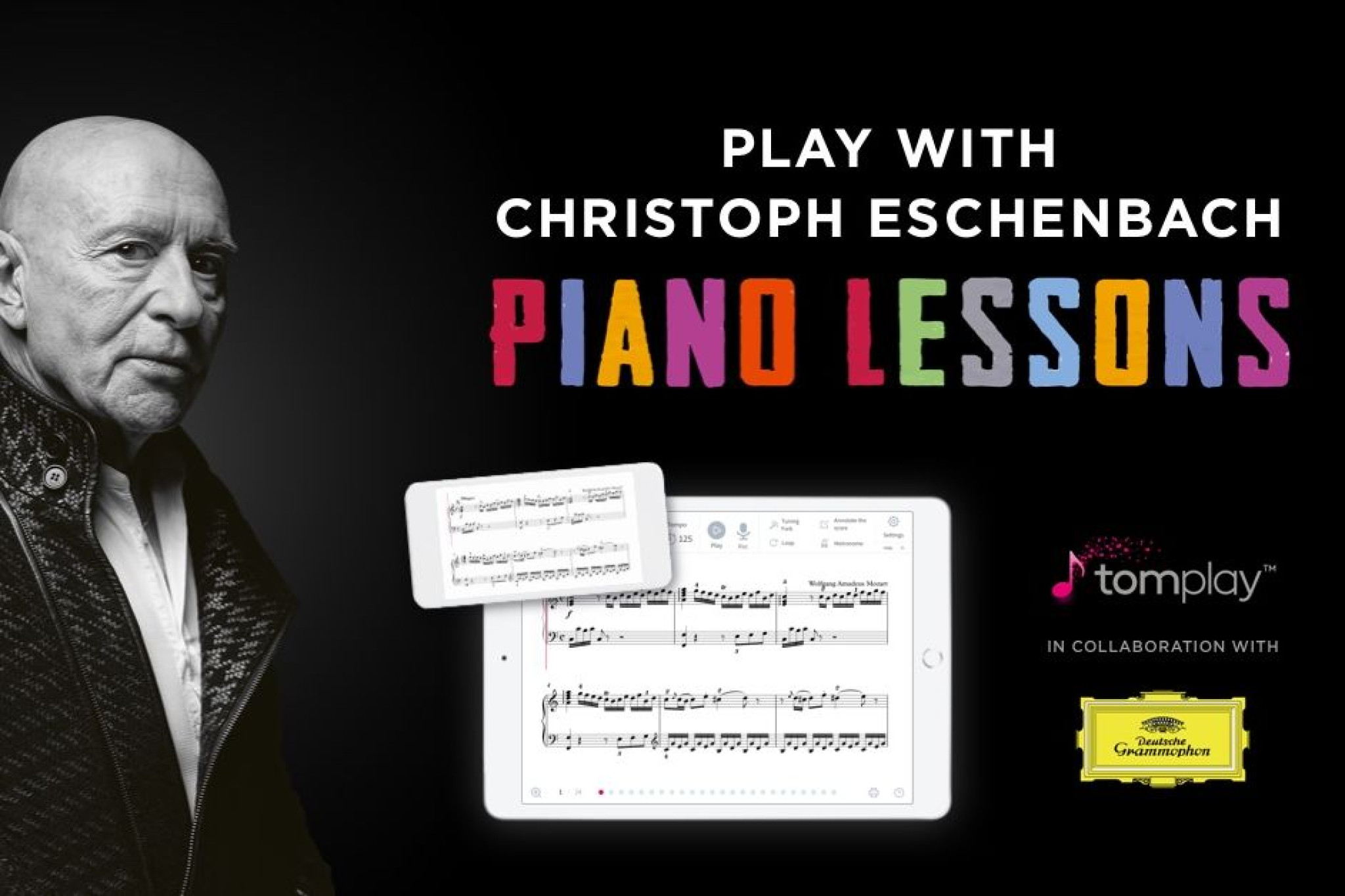 Play with Christoph Eschenbach in Collaboration with Tomplay 