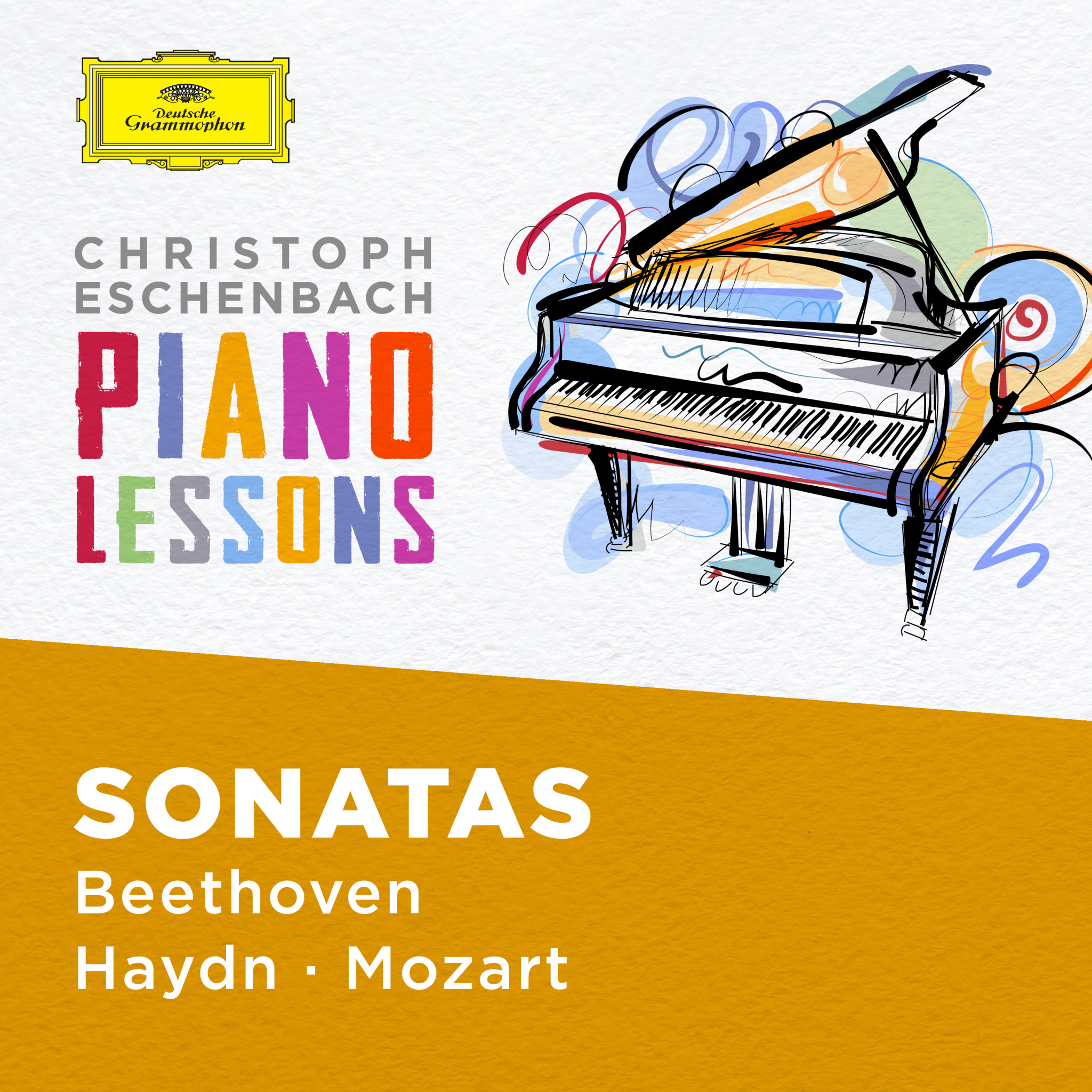 Christoph Eschenbach - Piano Lessons - Piano Sonatas by Haydn, Mozart, Beethoven Cover