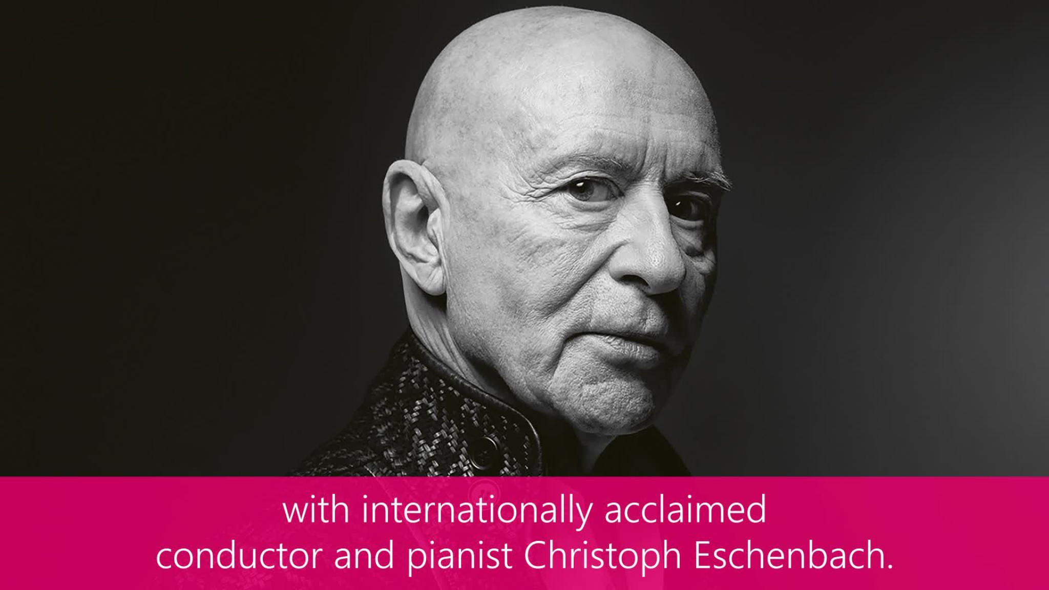 Learn piano with Christoph Eschenbach and Tomplay