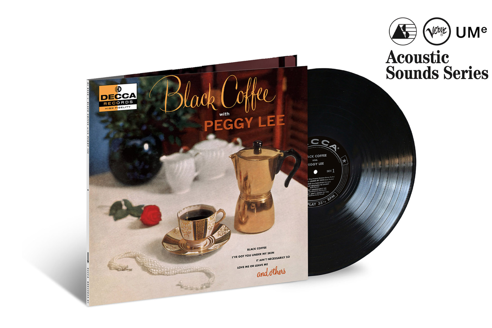 JazzEcho-Plattenteller: Peggy Lee "Black Coffee" (Verve Acoustic Sounds Series)