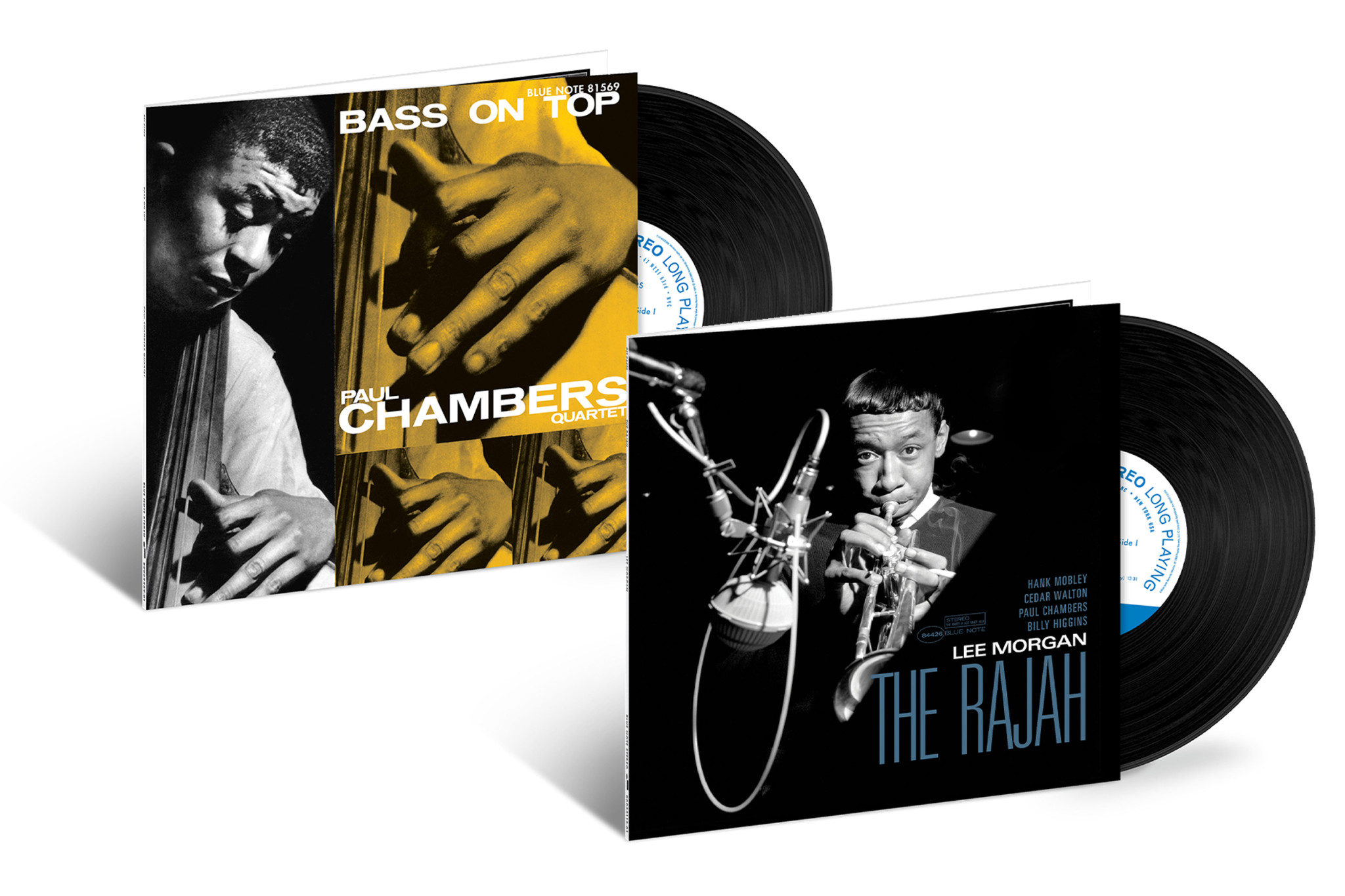 JazzEcho-Plattenteller: Tone Poet Vinyl Series - Paul Chambers "Bass On Top" / Lee Morgan "The Rajah"