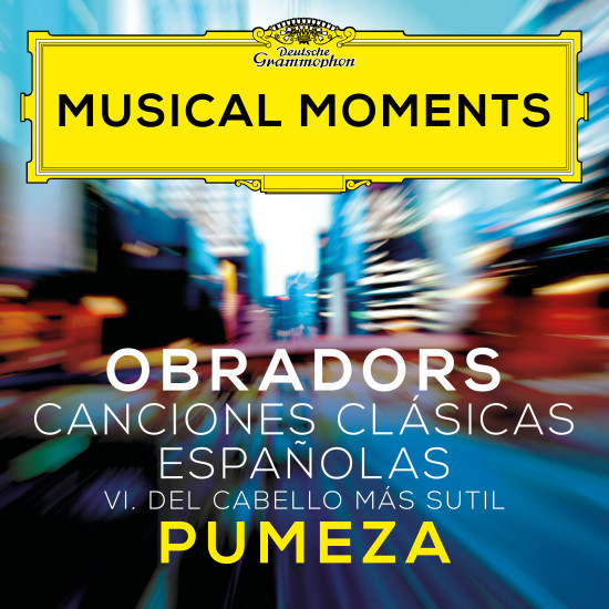 Pumeza - Obradors: Canciones Clásicas Españolas, Vol. 1: VI. Del cabello más sutil (Dos cantares populares) Cover