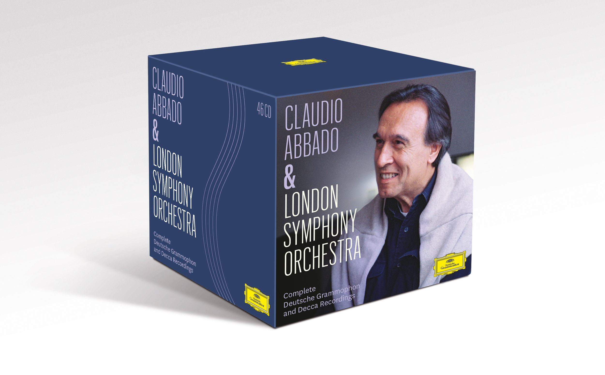 The orchestra complete. Claudio Abbado.