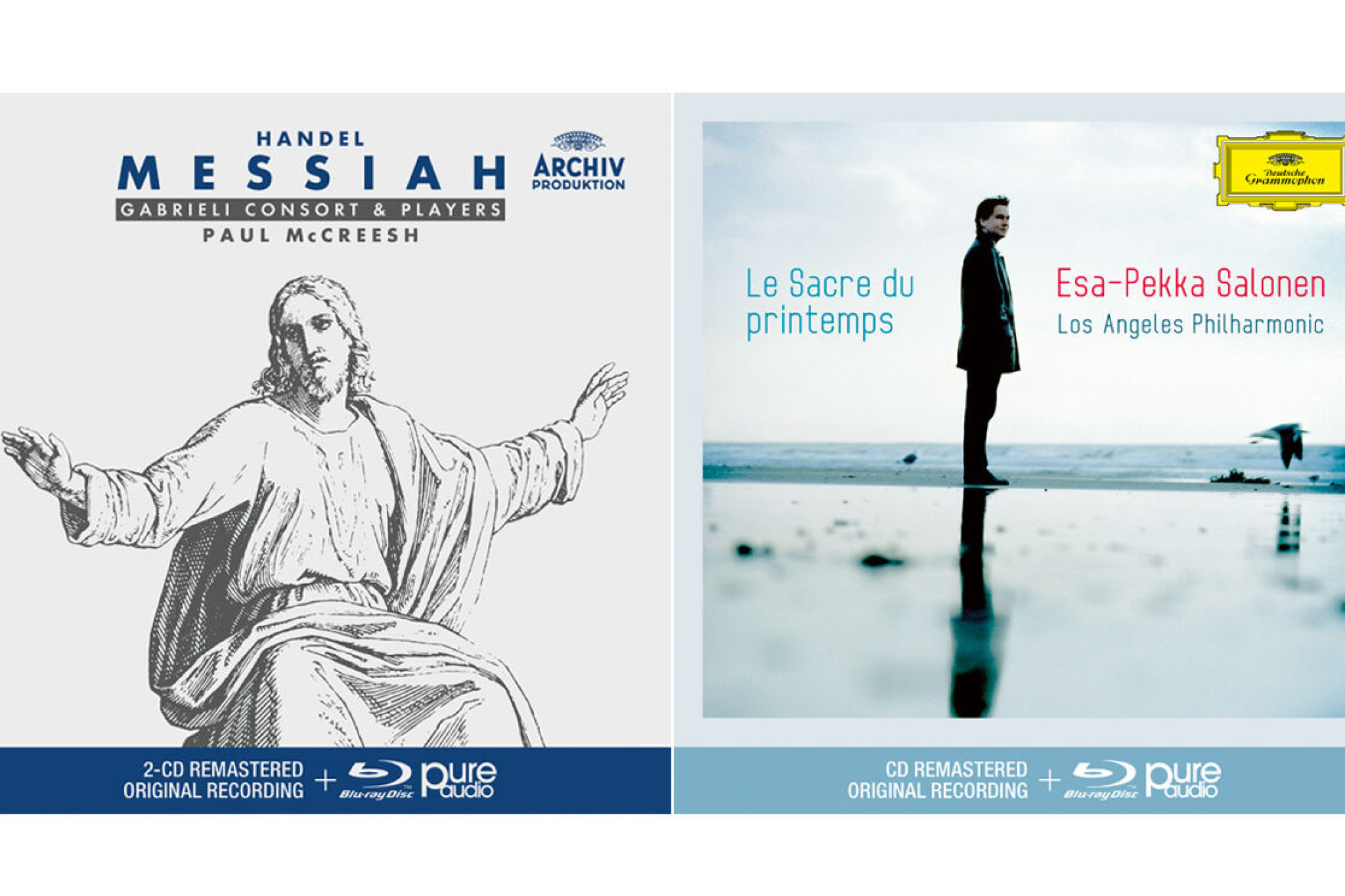 Handel Messiah, Paul McCreesh - La Sacre du printemps, Esa-Pekka Salonen