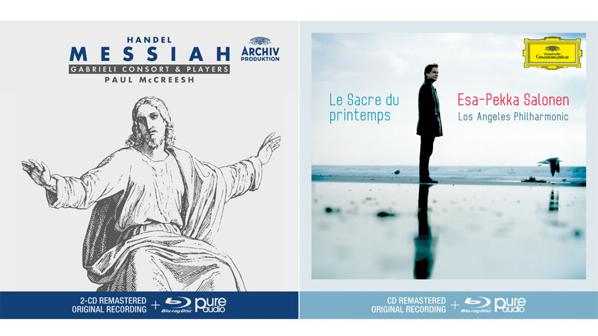 "Als sitze man mittendrin" – Händels "Messiah" und Strawinskys "Le Sacre du printemps" auf Blu-ray Audio Disc