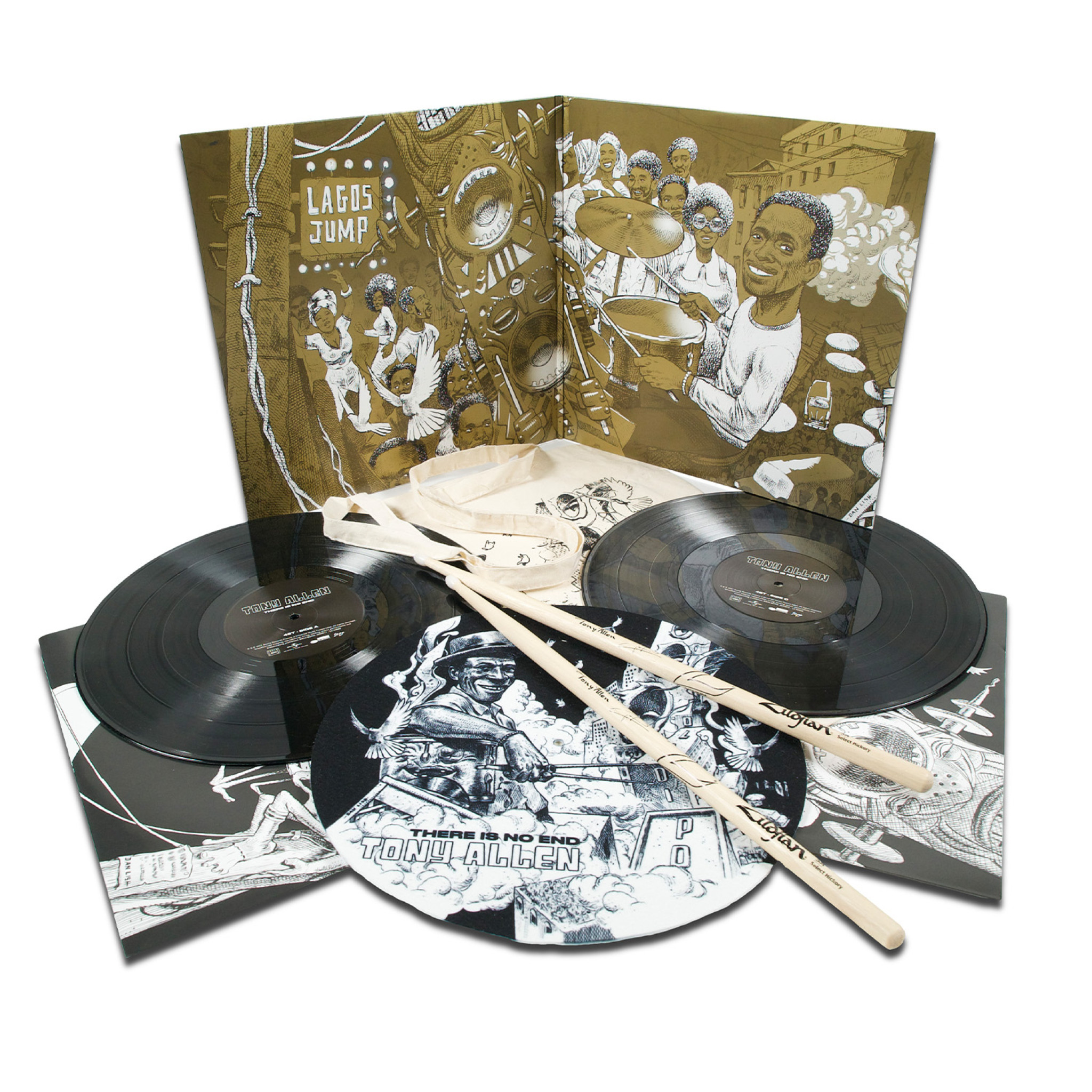 There Is No End   (excl. Box-Set including Tote bag, 2LP, Slipmat, Drum Stick, poster)