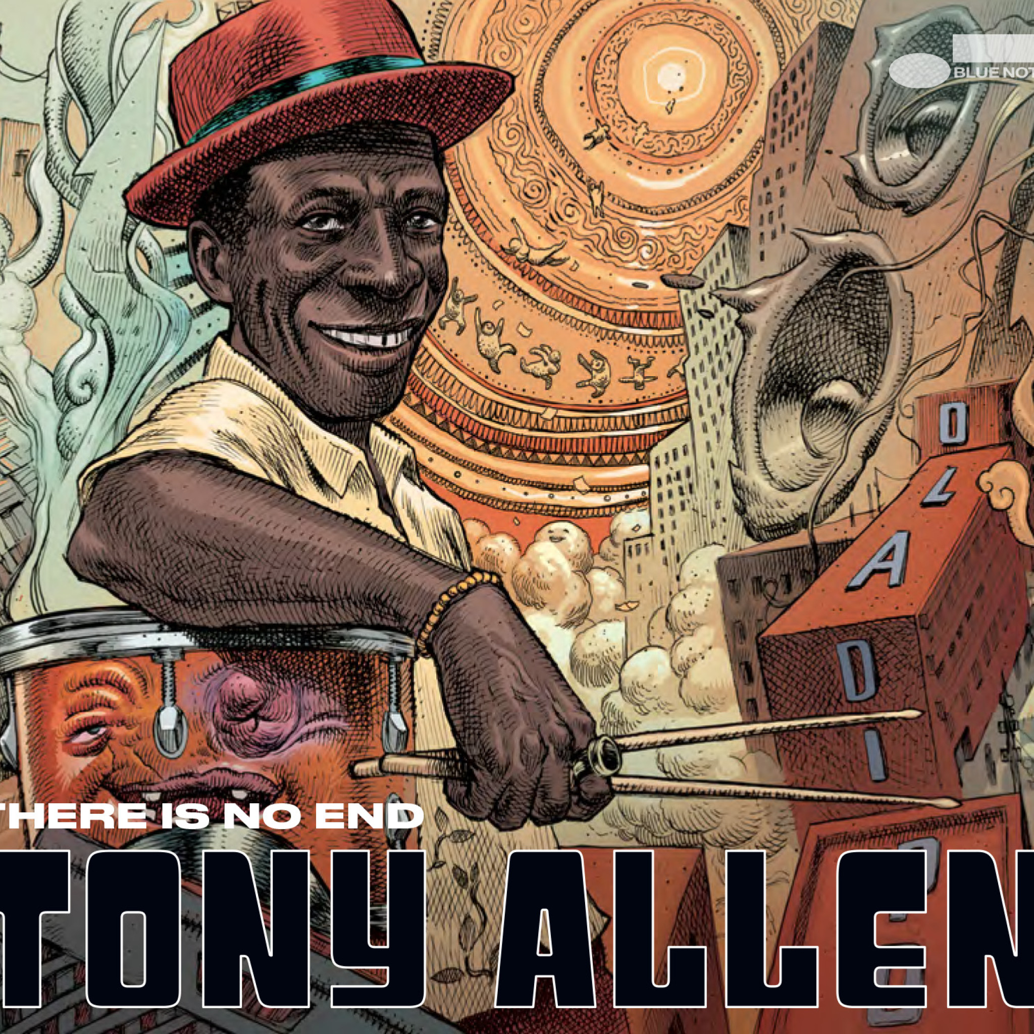 Tony Allen - There Is No End - CD Cover