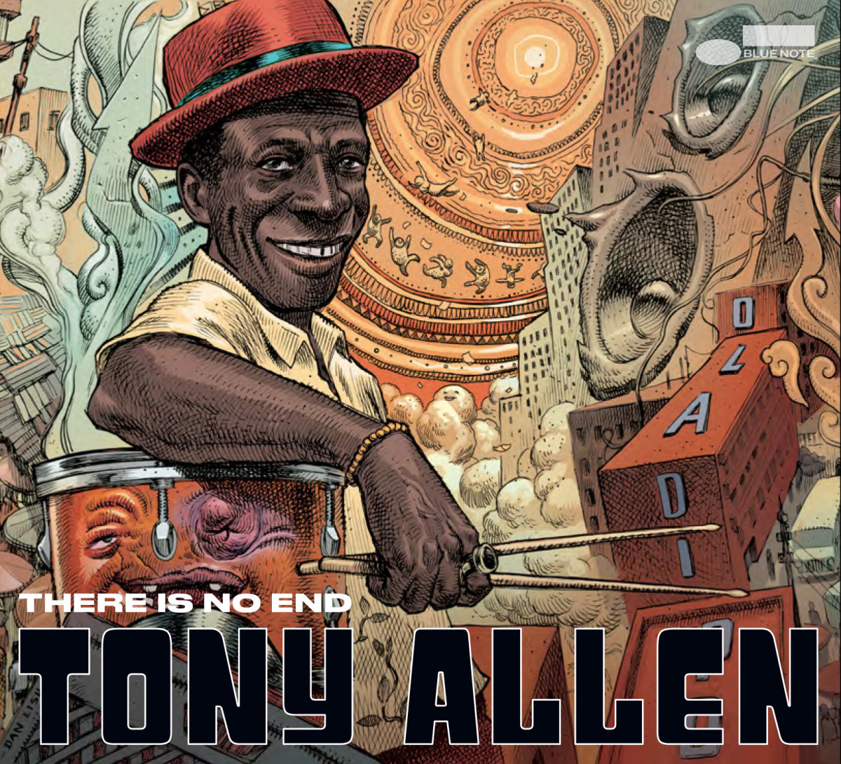 Tony Allen - There Is No End - CD Cover