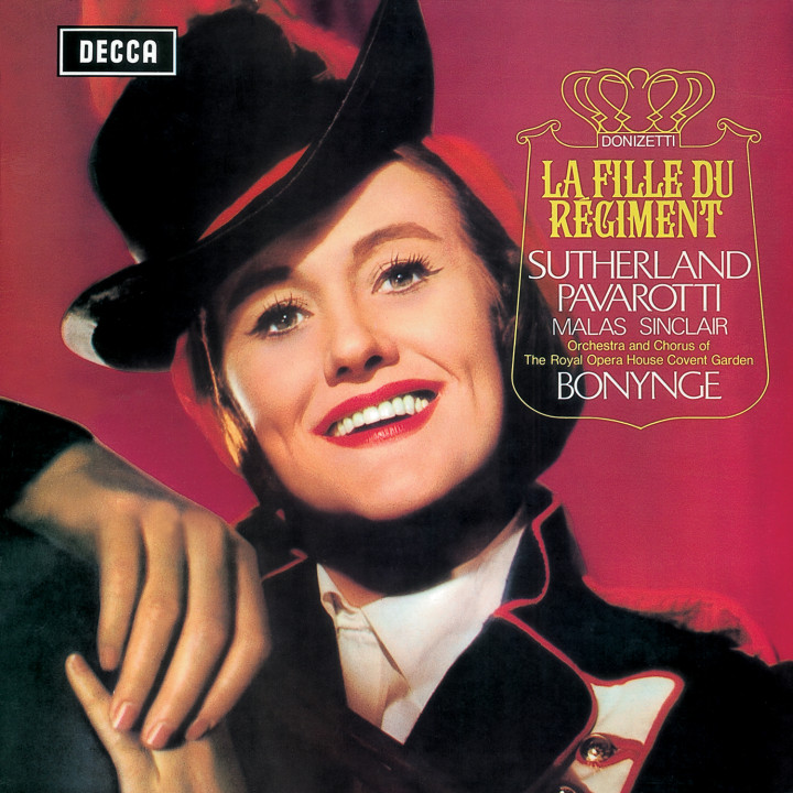 Donizetti La Fille du Régiment - Richard Bonynge Cover