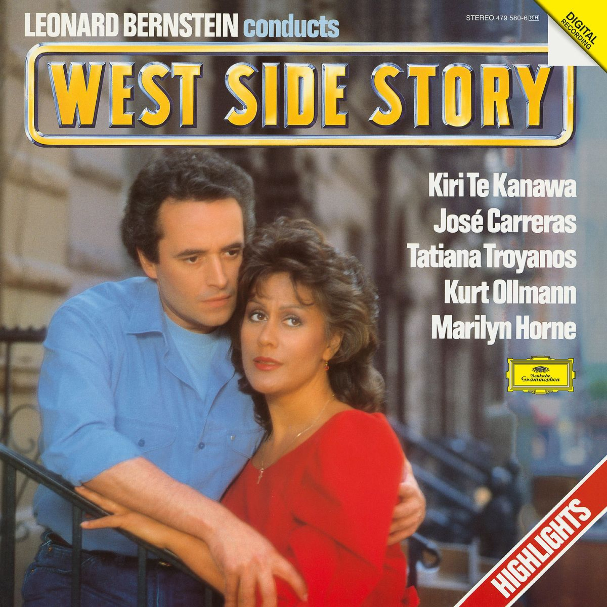 Bernstein conducts WEST SIDE STORY (Highlights)