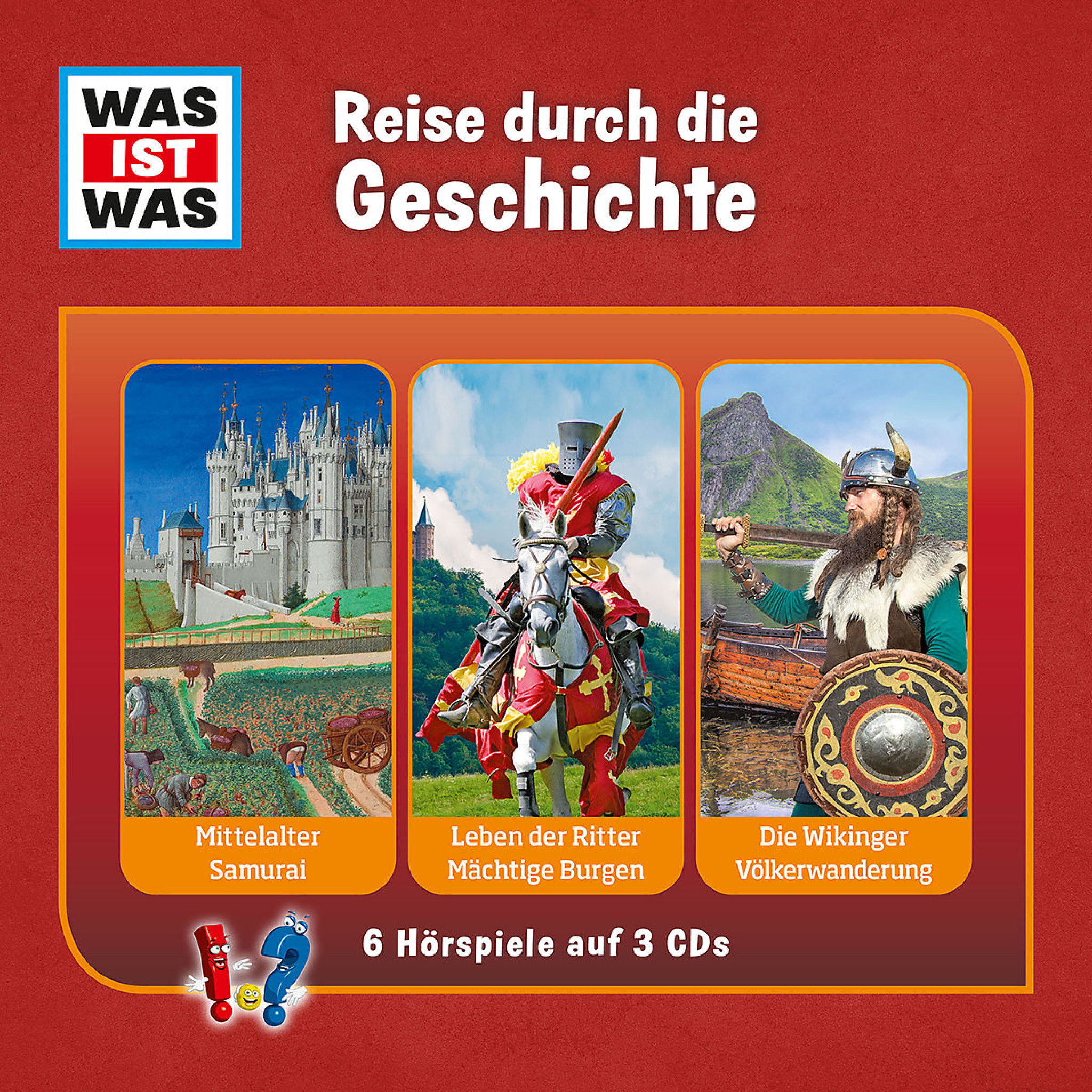 Was Ist Was 3-CD Hörspielbox Vol. 12 - Geschichte
