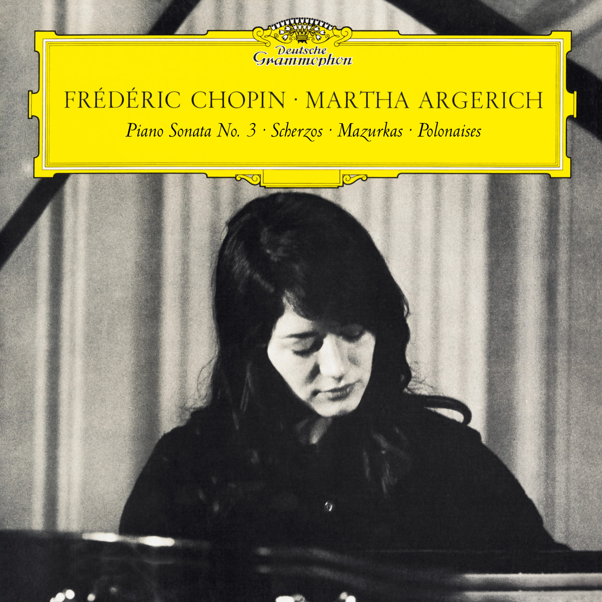 Martha Argerich - Chopin: Piano Sonata No. 3 & Scherzos, Baracolle, Mazurkas, Polonaises eAlbum Cover