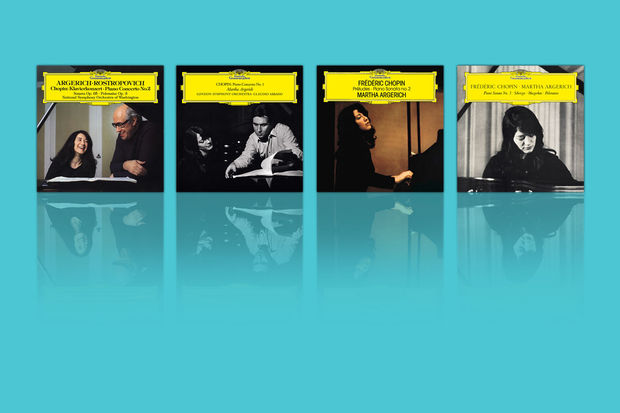 Martha Argerich - 4 New eAlbums