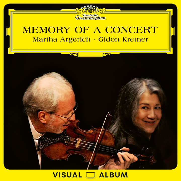 Martha Argerich & Gidon Kremer Memory of a Concert eVideo album Cover