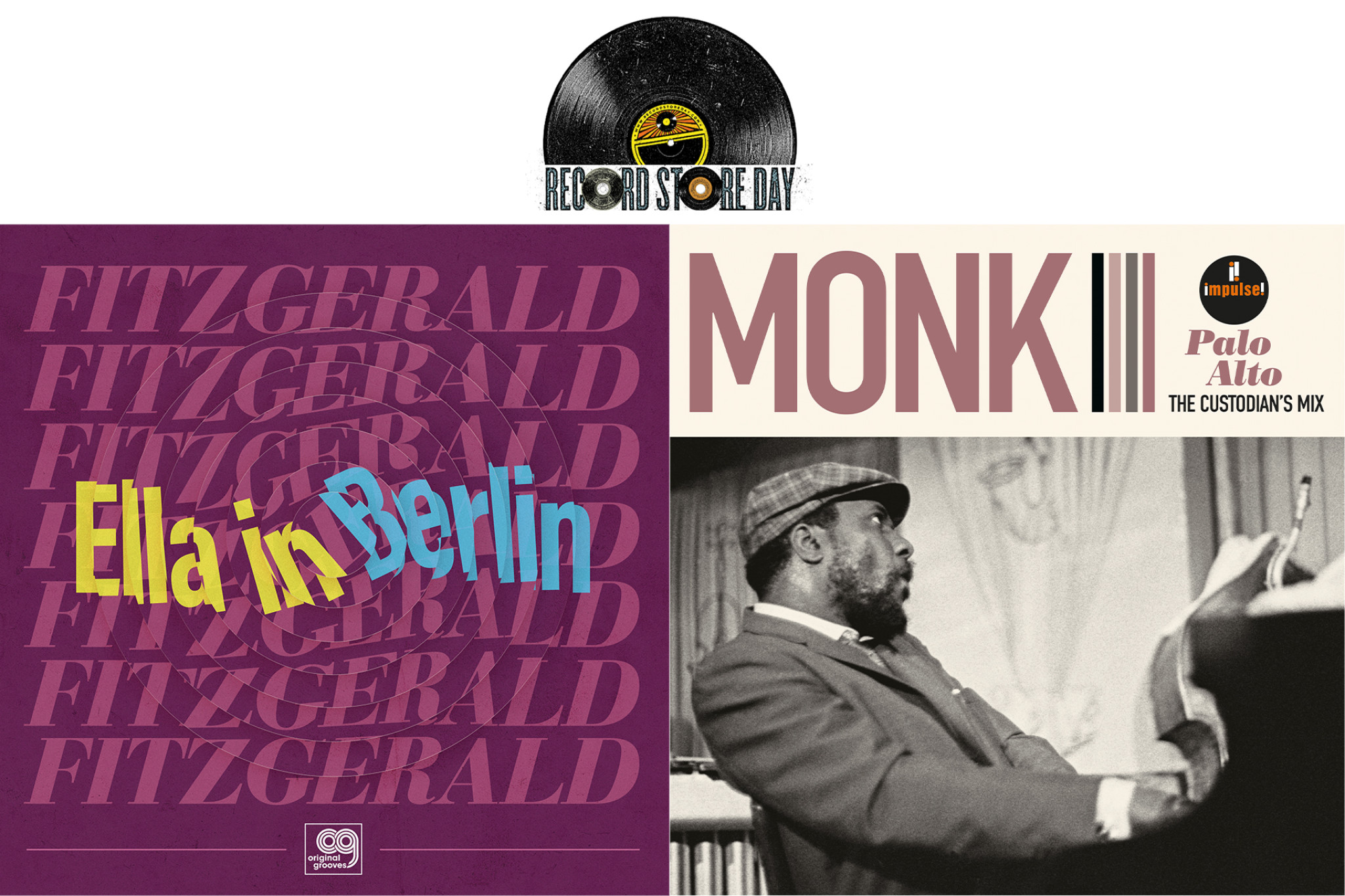 Record Store Day 2021, Teil 1 – Ella grooved, Monk im Original