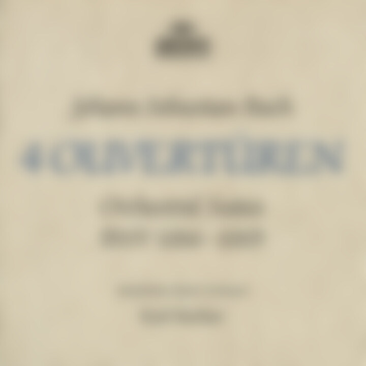 Karl Richter - Bach, J.S.: Orchestral Suites, BWV 1066-1069 cover