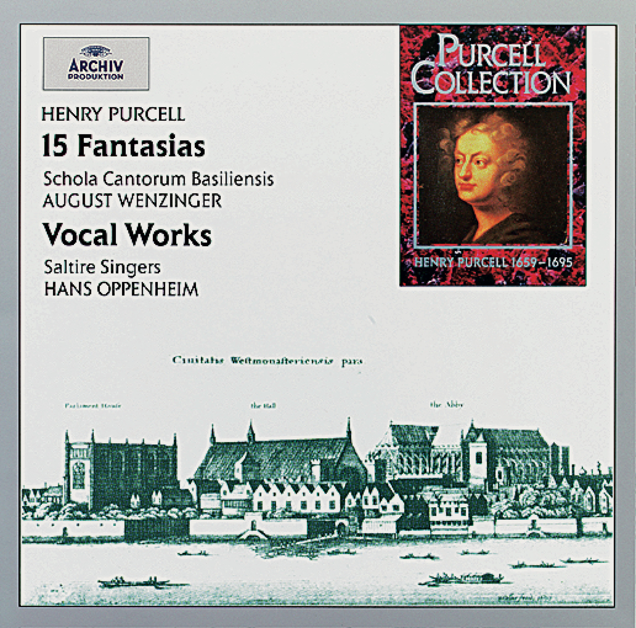 Oppenheim - Purcell: 15 Fantasias & Vocal Works Cover