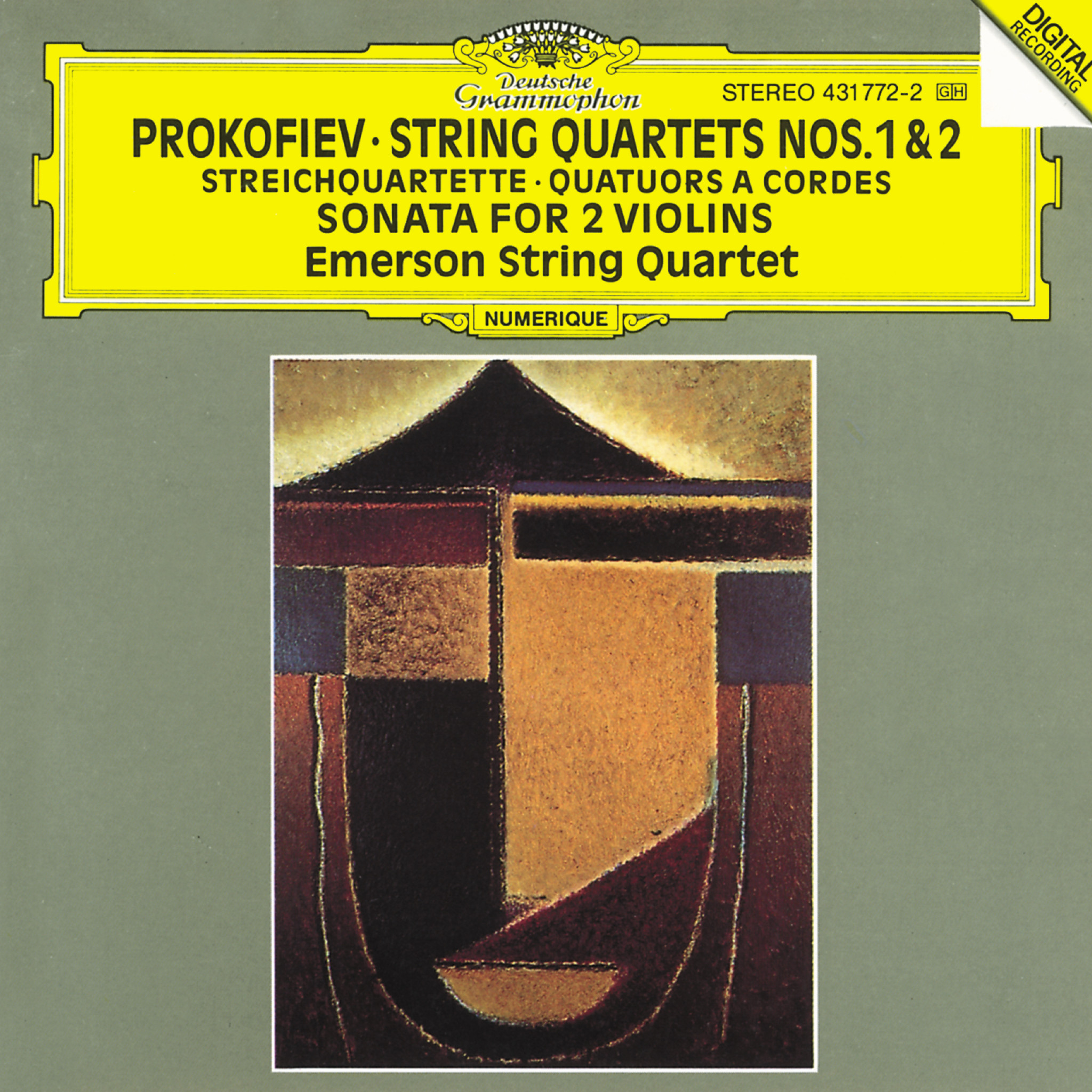 PROKOFIEV String Quartets / Emerson String Quartet | Deutsche 