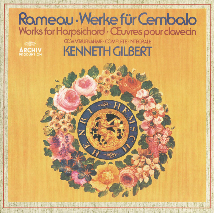 Gilbert - Rameau: Works For Harpsichord Cover