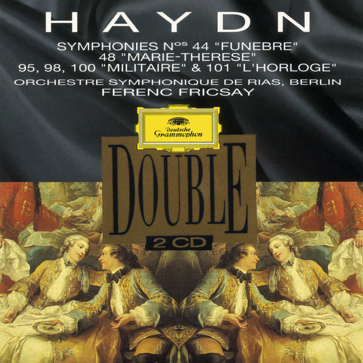 Fricsay - Haydn: Symphonies Nos. 44 "Trauer"; 48 "Maria Theresia"; No. 95, 98, 100 "Militär" & 101 "Die Uhr" Cover