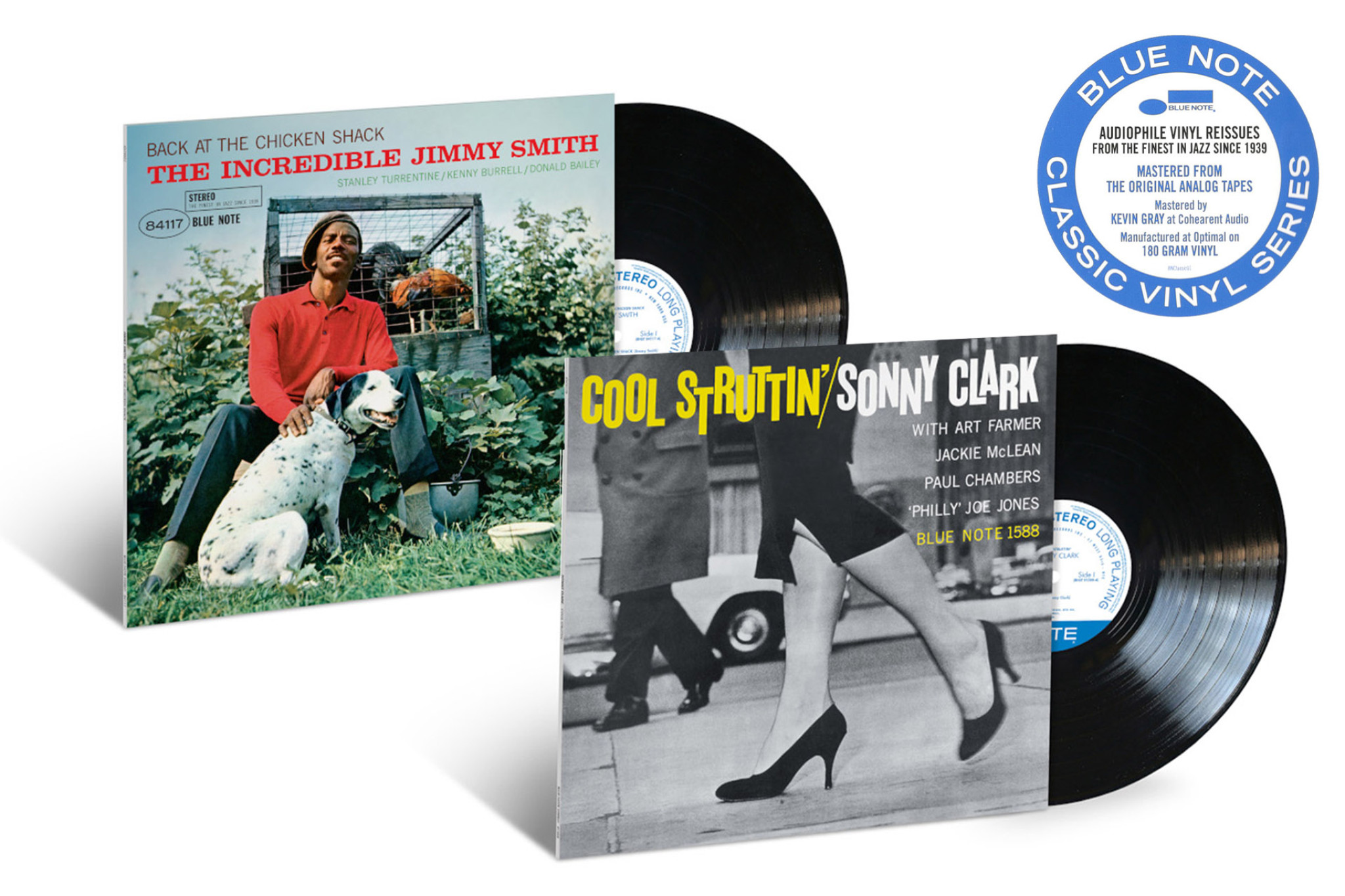 Blue Note Classic Vinyl: Jimmy Smith - Back At The Chicken Shack / Sonny Rollins - Cool Struttin'