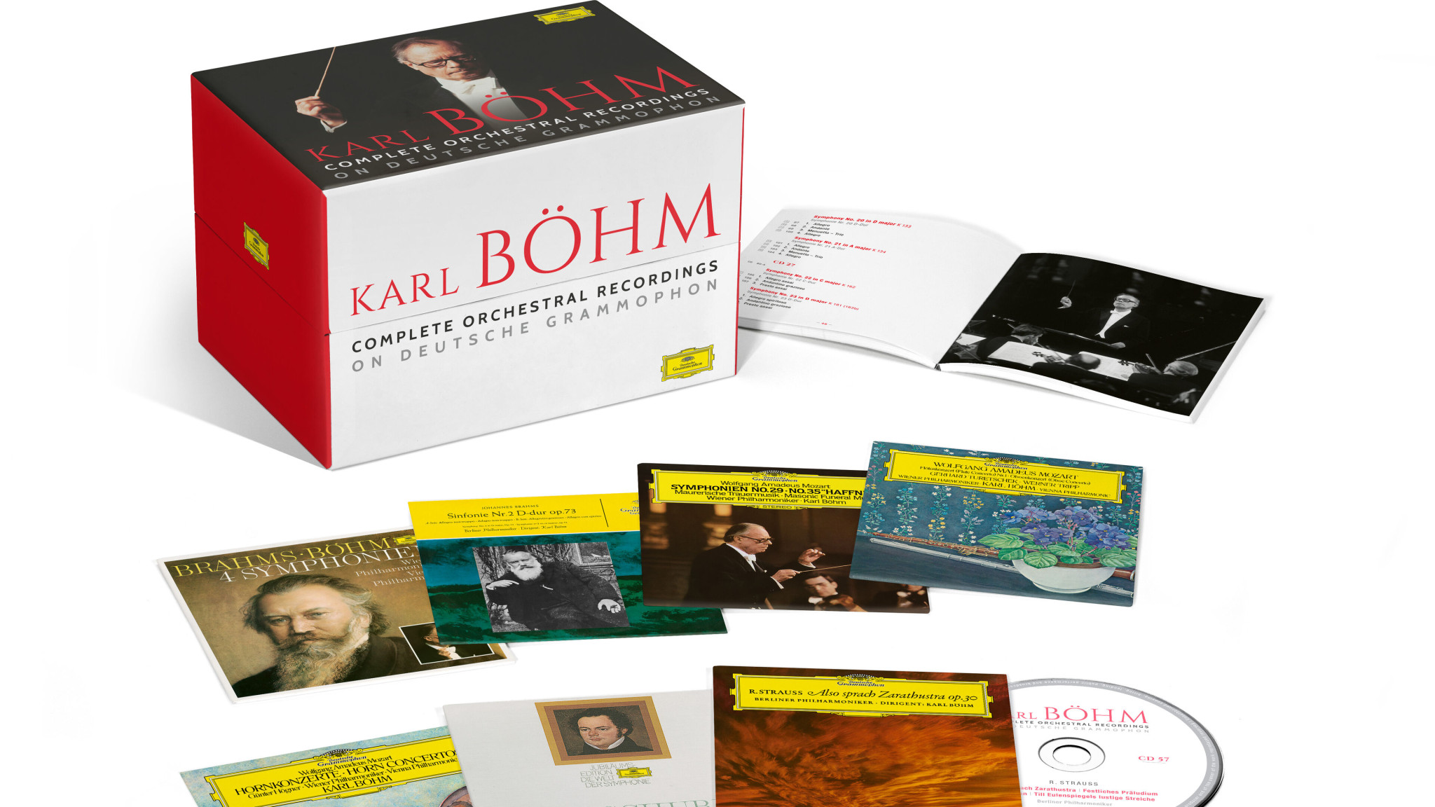Zum 40. Todestag von Karl Böhm – Komplette Orchesteraufnahmen in einer Edition