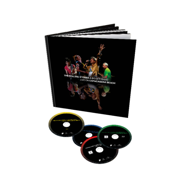 The Rolling Stones BluRay Packshot 4 Discs