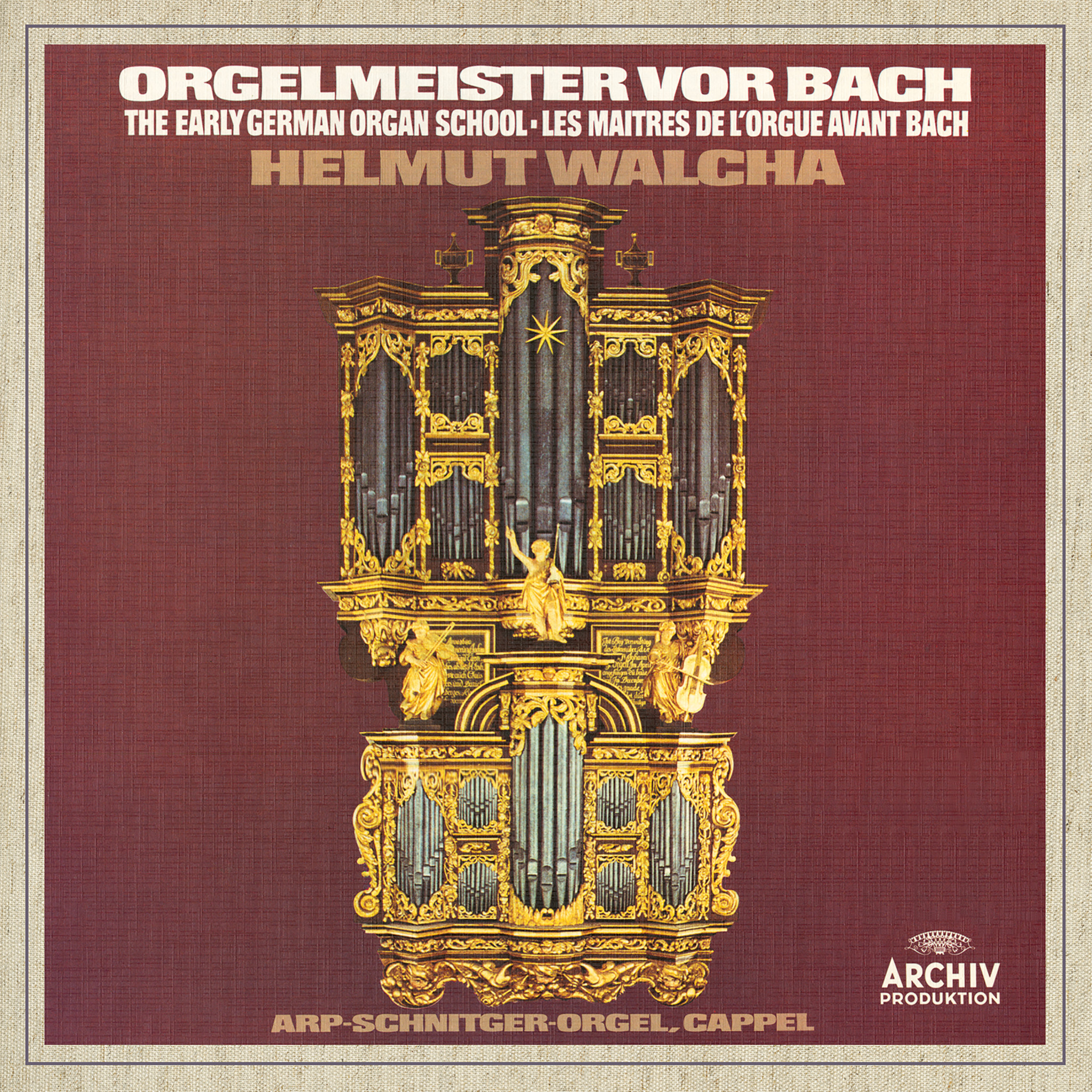 Helmut Walcha - Organ Masters Before Bach Cover